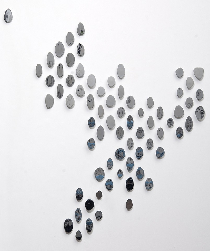 Carolina Sardi, Firmamento (Sold)
Plated steel, 82 x 73 x 2 in.