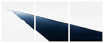 Jonathan Smith -&nbsp;Stream #43 (triptych) 30x72", 40x97", 50x120", 70x168"