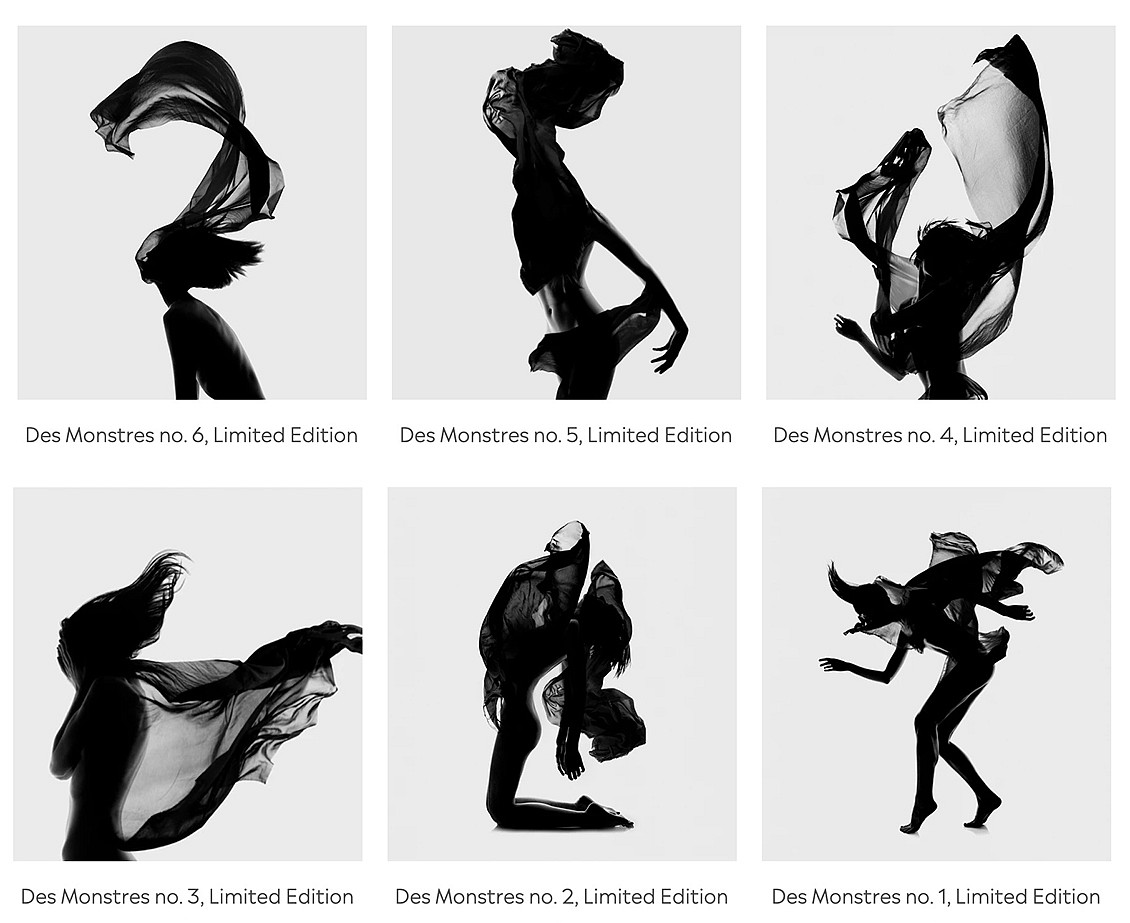 Flora Borsi, Des Monstres Series 1-6
Archival pigment print on paper, sizes varies