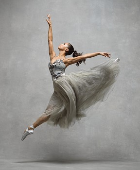 Ken Browar & Deborah Ory -&nbsp;Misty Copeland 50x42" on aluminum / 24x20" on paper