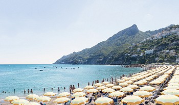 Jonathan Smith -&nbsp;Beach Vietri Sul Mare 35x60", 50x84"