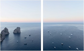 Jonathan Smith -&nbsp;Yachts-First Light (Capri) 40x64", 50x80", 70x114"