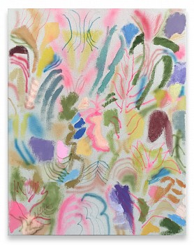 Sarah Giannobile -&nbsp;Cleome III 24 x 18 in.