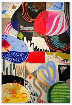 Work:&nbsp;Push Your Beds Together 70 x 48 in.