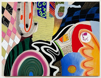Thai Mainhard -&nbsp;Sunrise Road Trip (Sold) 32 x 42 in.