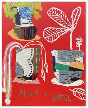 Thai Mainhard -&nbsp;Alive & Well (Sold) 50 x 40 in.