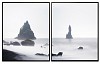 Jonathan Smith Reynisfrangar Vik in black frame