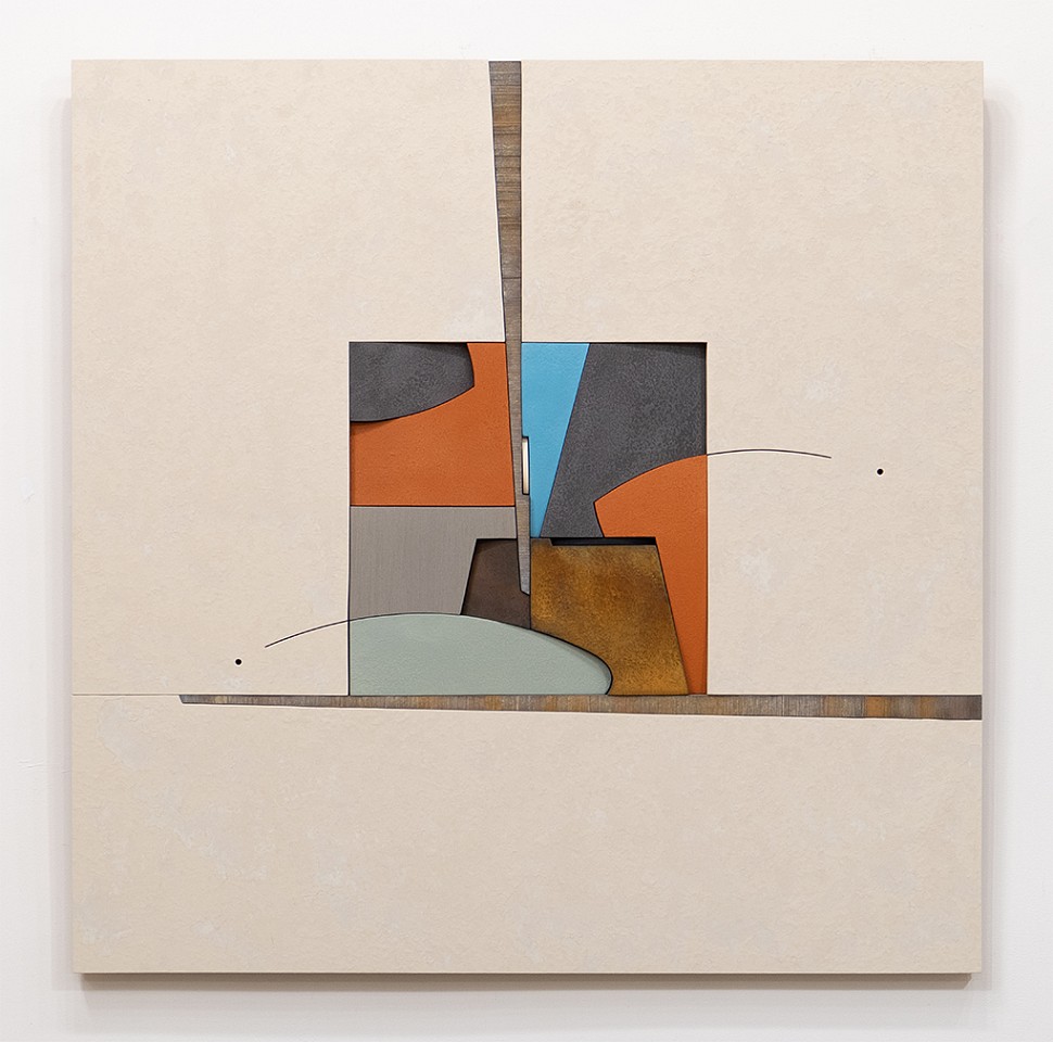Pascal Pierme, Geobody Grande 2
Mixed media, 36 x 36 in.