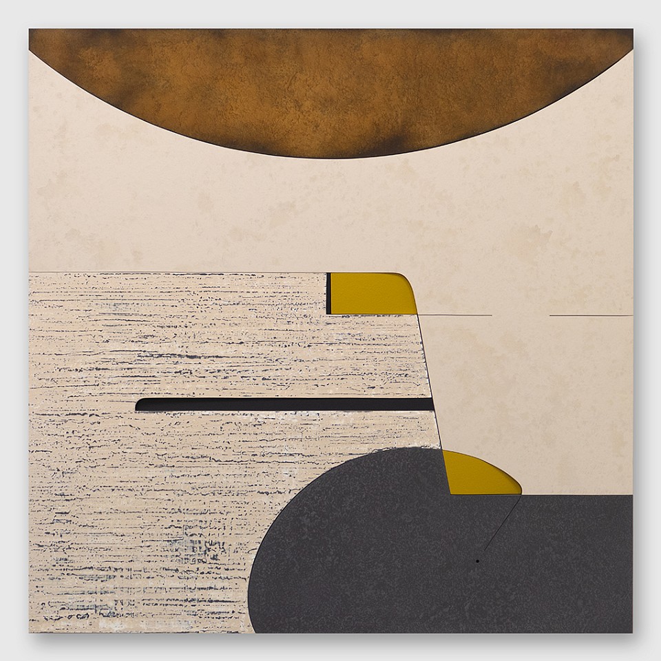 Pascal Pierme, Hyle Symbol 2
Mixed media, 44 x 44 in.