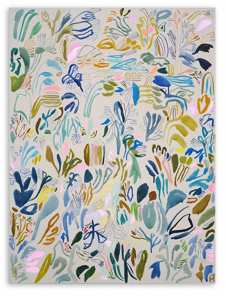 Sarah Giannobile, Blue Tone II
Acrylic on canvas, 40 x 30 in.