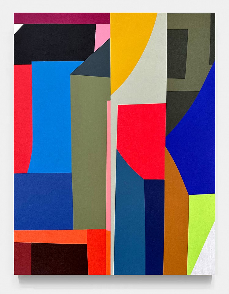 William LaChance, Diskoteque
Acrylic & enamel on canvas, 40 x 30 in.