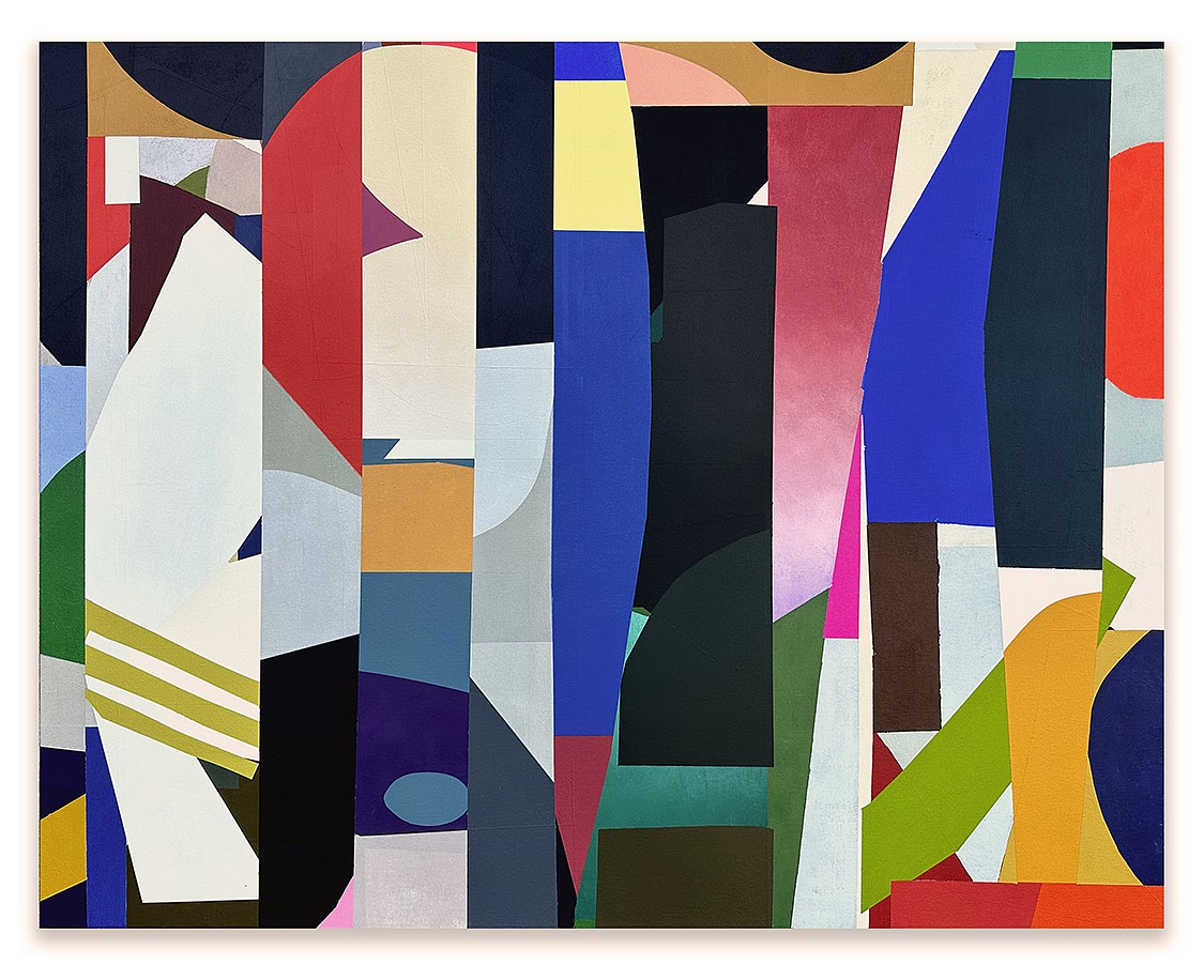 William LaChance, Silver Falls
Acrylic & enamel on canvas, 48 x 60 in.