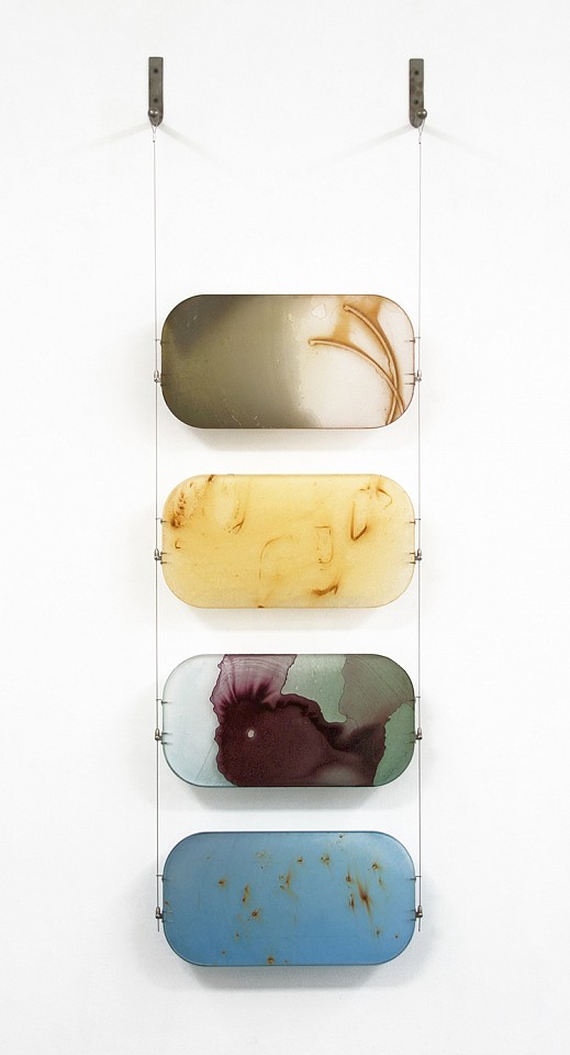 Carrie McGee, Dusk Light
Mixed media on acrylic panel, 62 x 18 x 4 in.