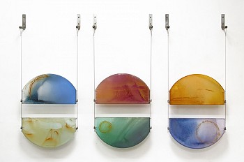 Carrie McGee -&nbsp;Ecliptic Thread (Sold) 41 x 61 x 4 in.