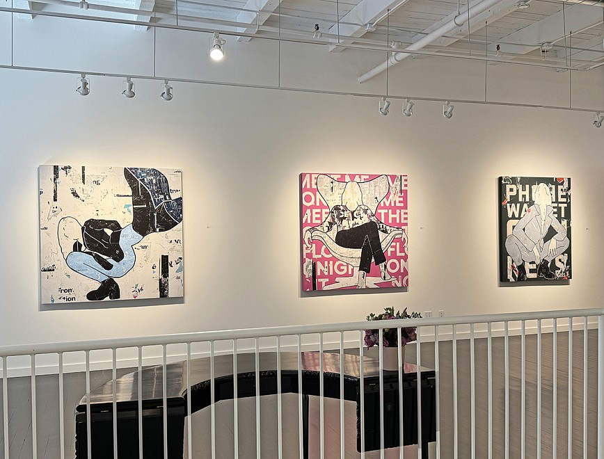 Jane Maxwell: "In Your Face" - Installation View