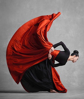 Ken Browar & Deborah Ory -&nbsp;Xin Ying (Imperial Gesture) 57 x 48 in.