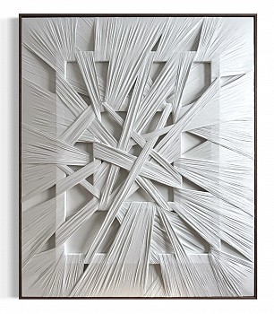 Niina Kratz -&nbsp;White Signal 48 x 40 in.